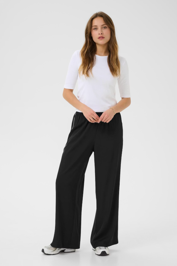 KATESSA TROUSERS "BLACK DEEP"