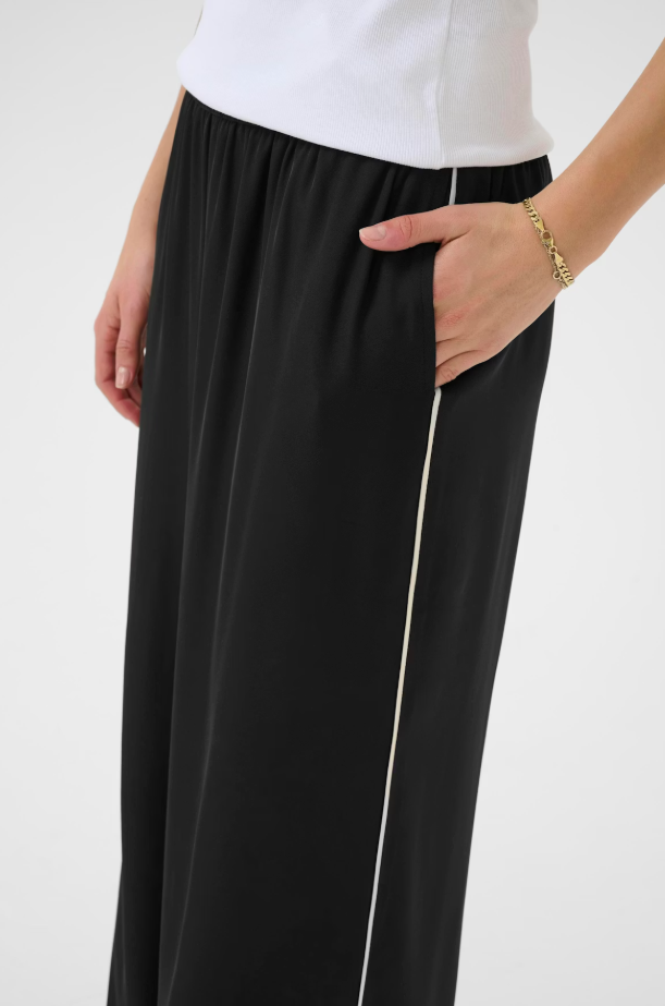 KATESSA TROUSERS "BLACK DEEP"