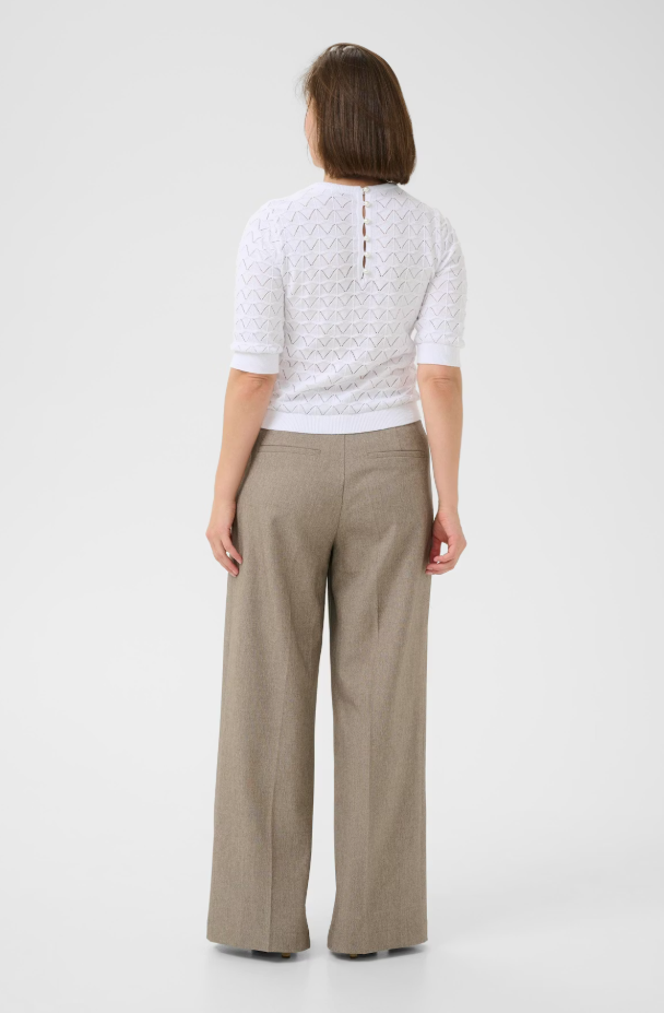 KAKARLA KNIT PULLOVER "CHALK"