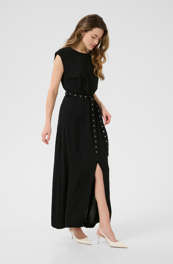 KATESSA DRESS "BLACK DEEP"