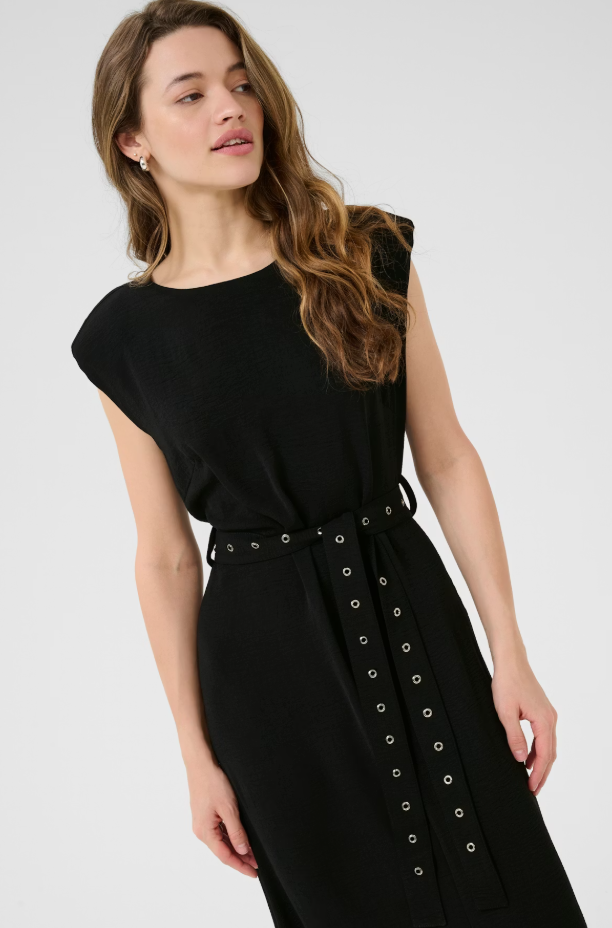 KATESSA DRESS "BLACK DEEP"