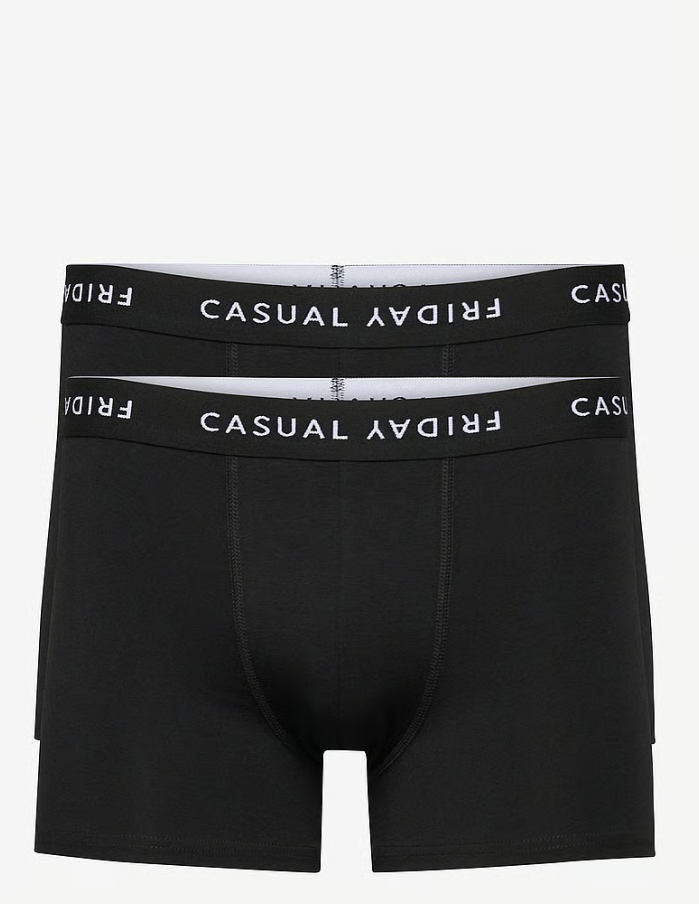 CFNORH 2-PACK BAMBOO TRUNKS "ANTHRACITE BLACK"