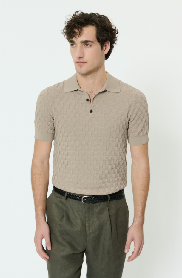 MAPOLO HERITAGE PULLOVER "PLAZA TAUPE"