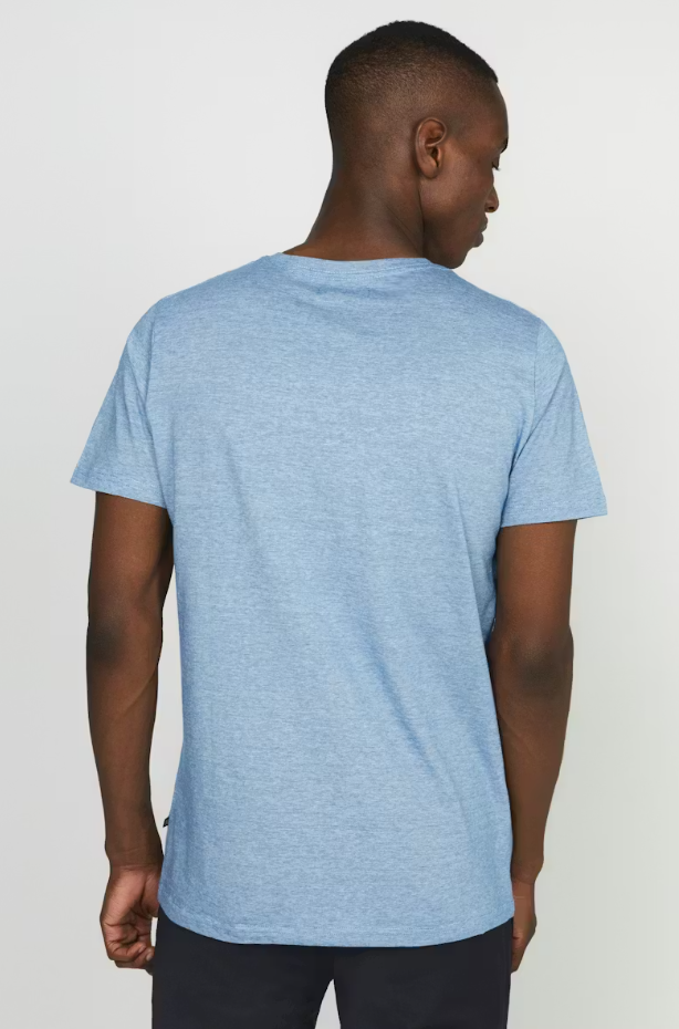 JERMANE MINI STRIPE T-SHIRT "SHARP BLUE"