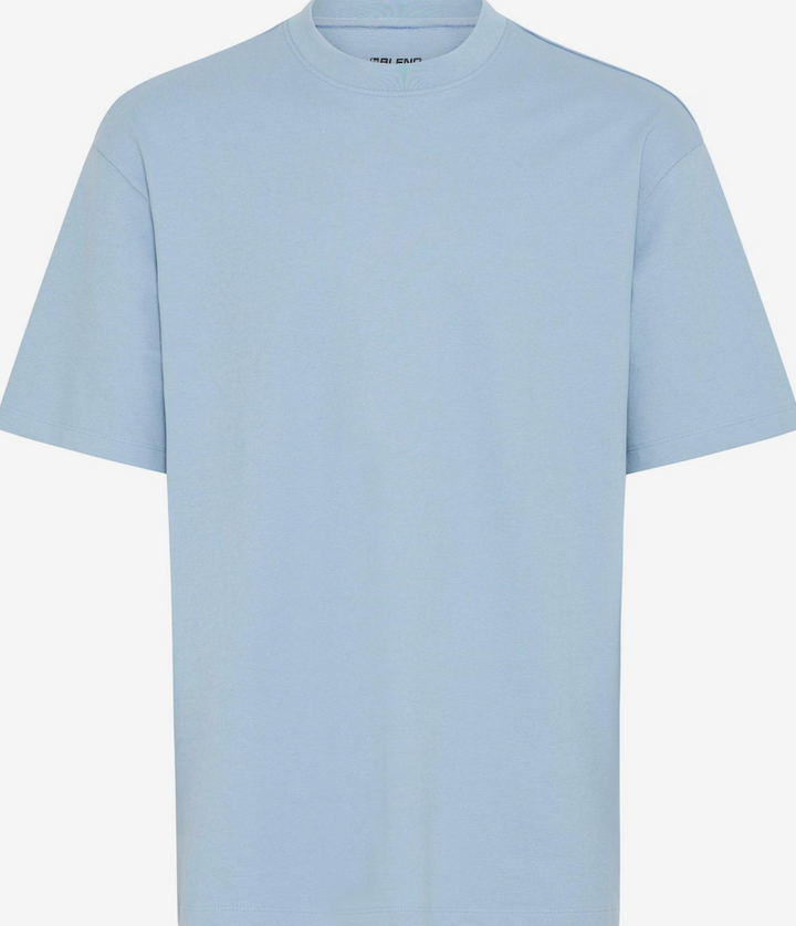 BHKAISER STRUCTURE S/S TEE "FADED DENIM"