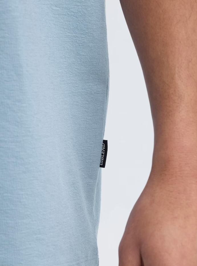 BHKAISER STRUCTURE S/S TEE "FADED DENIM"