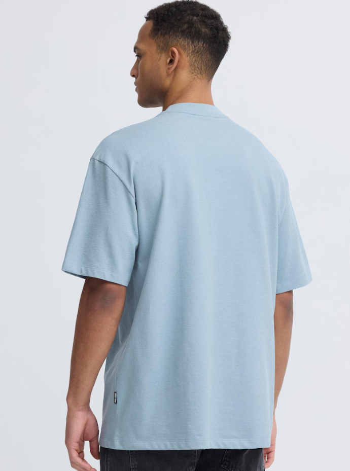BHKAISER STRUCTURE S/S TEE "FADED DENIM"
