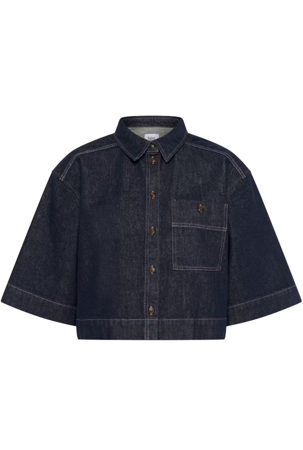 POSEYSZ SHIRT "DARK BLUE DENIM"