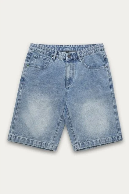 BERMUDA DENIM SHORTS "SAND BLEACH"