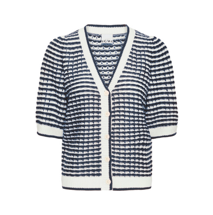 IHARDINA CARDIGAN "BIRCH/TOTAL ECLIPSE"