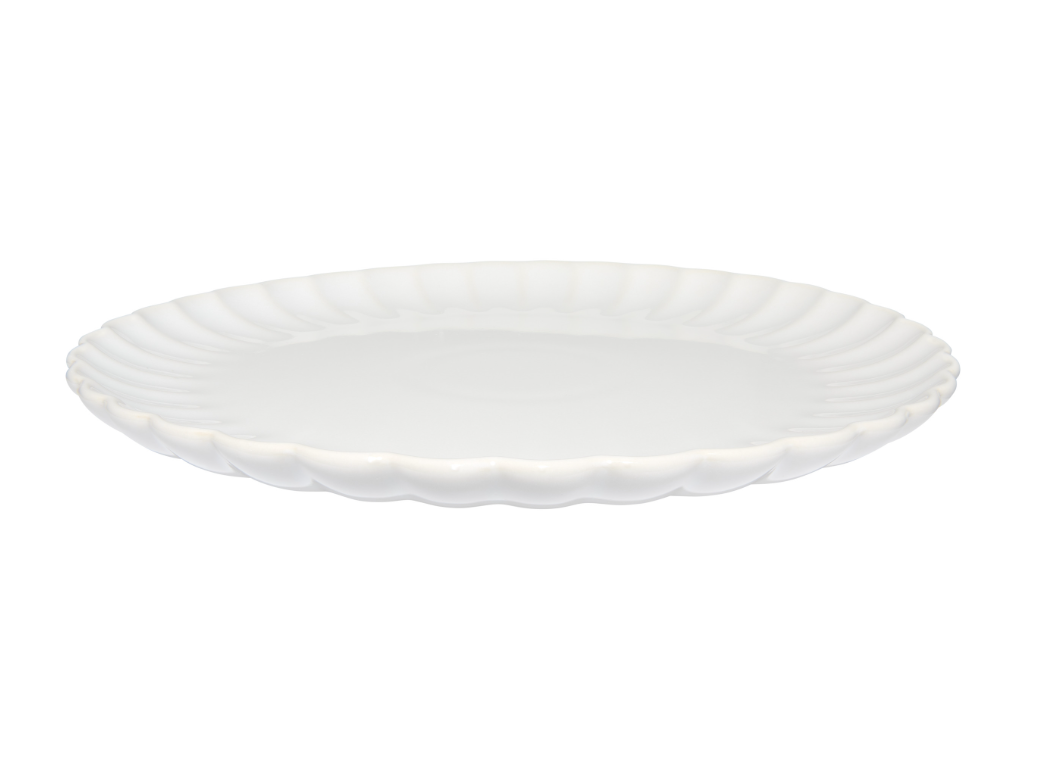 SOLARE DINNER PLATE - CREAM 27CM