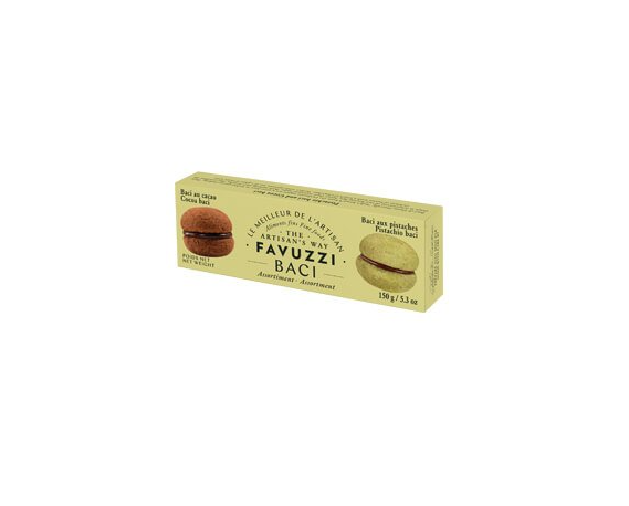 BACI DI DAMA - COCOA AND PISTACHIO 130G