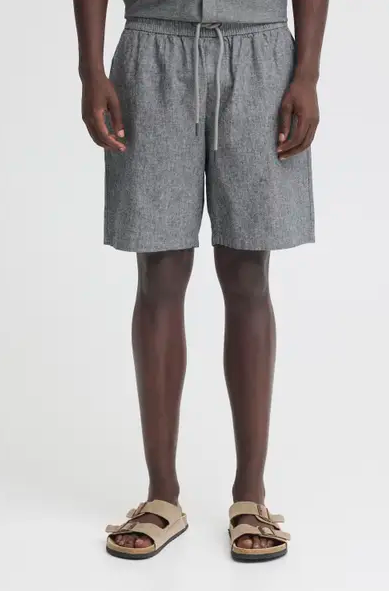 BHABAN LINEN SHORTS "SALUTE"