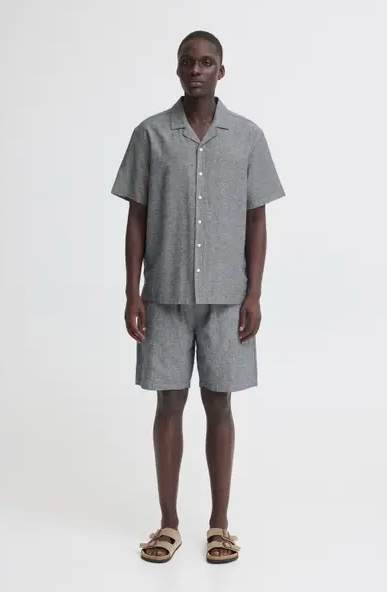 BHABAN LINEN SHORTS "SALUTE"