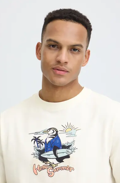 BHKARSTEN FUNNY S/S TEE "PENGUIN"