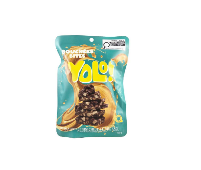 PEANUT BUTTER AND PRETZEL BITES 100G