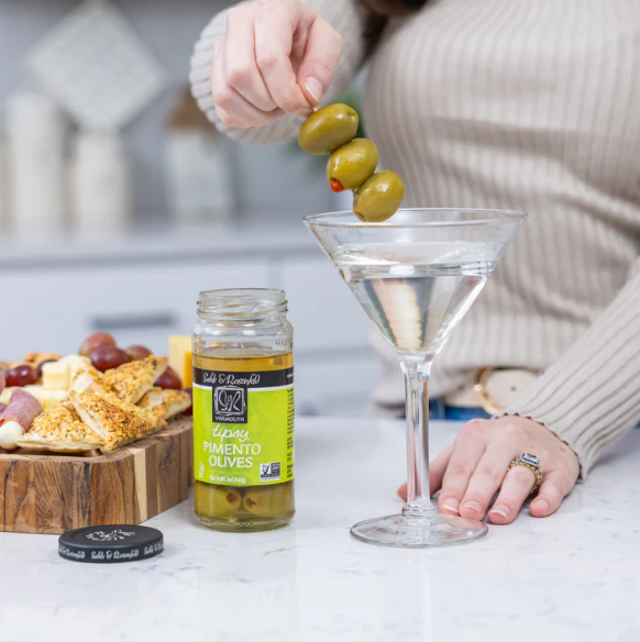 VERMOUTH TIPSY OLIVES 250ML