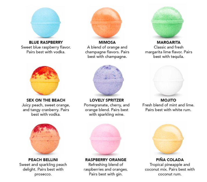SUMMER PACK  - 9 COCKTAIL BOMBS