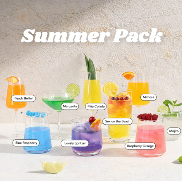 SUMMER PACK  - 9 COCKTAIL BOMBS