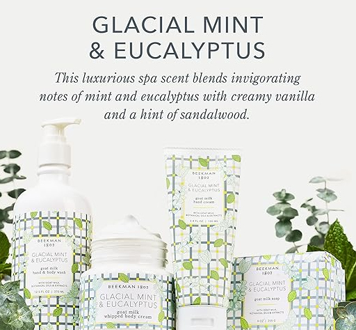 GLACIAL MINT & EUCALYPTUS HAND & BODY WASH 12.5OZ