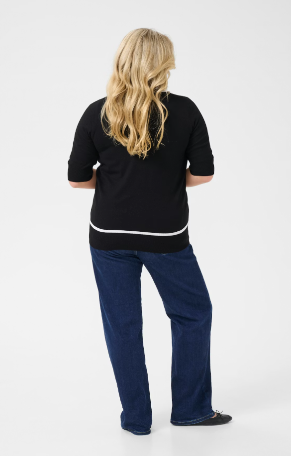 KAMALLIE CARDIGAN "BLACK DEEP"