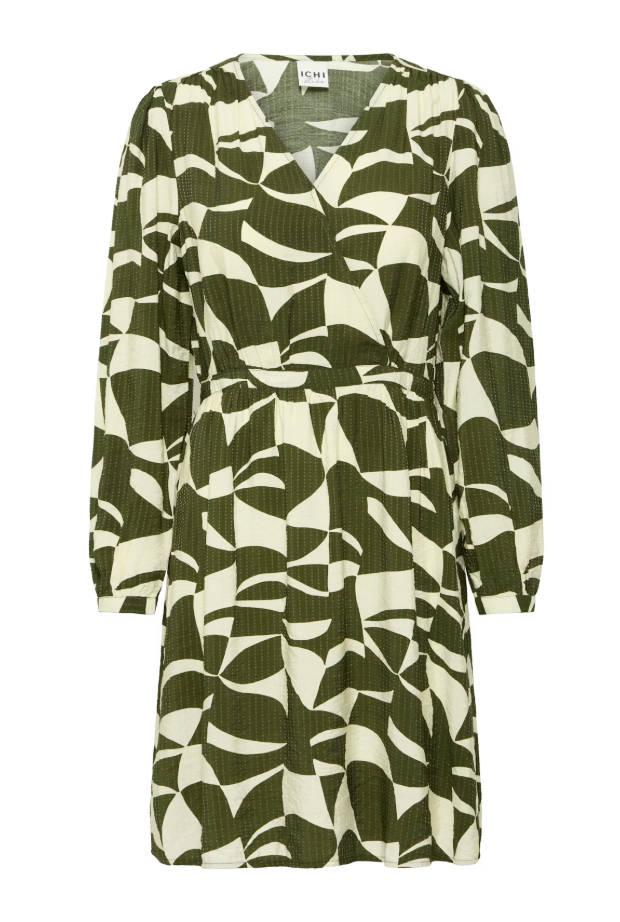 IHLISADORA DRESS "WAVY GRAPHIC"