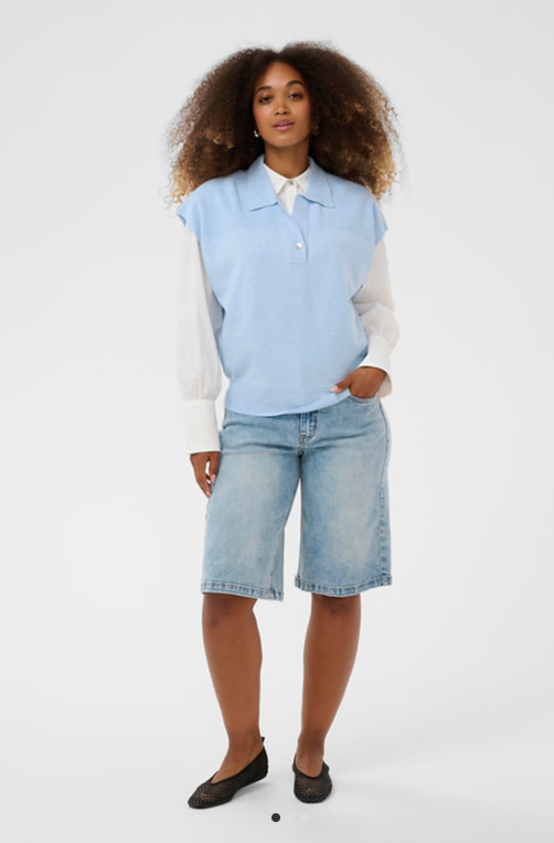 CRDELA SLIPOVER "CASHMERE BLUE"