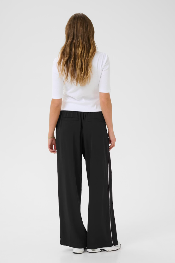 KATESSA TROUSERS "BLACK DEEP"
