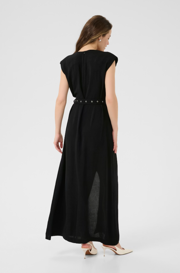 KATESSA DRESS "BLACK DEEP"