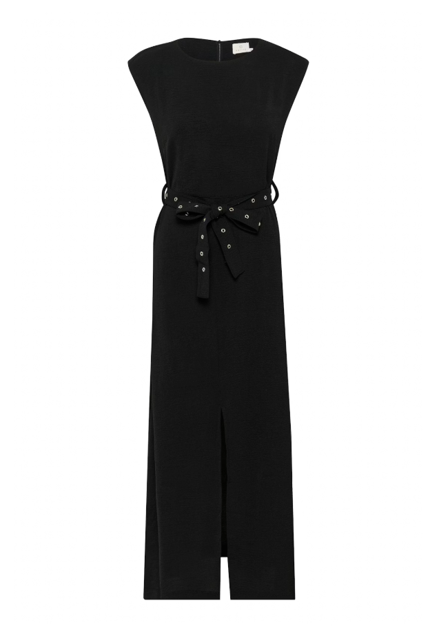 KATESSA DRESS "BLACK DEEP"
