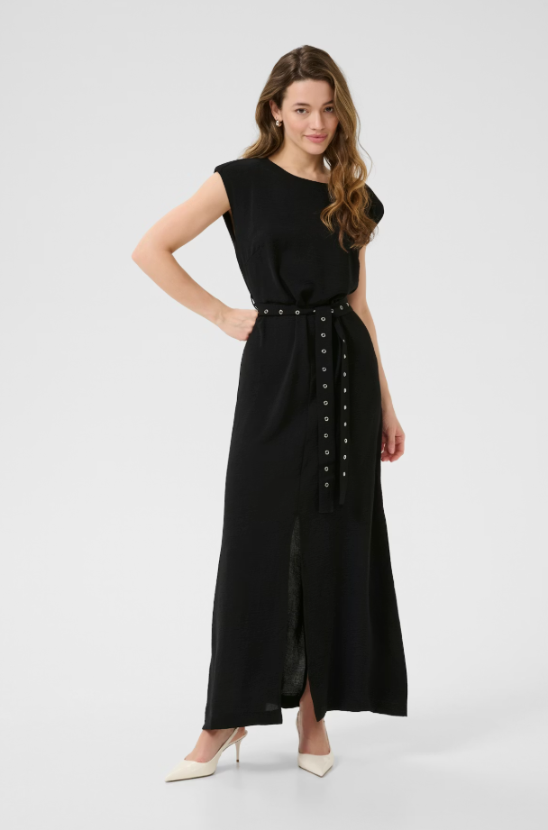 KATESSA DRESS "BLACK DEEP"