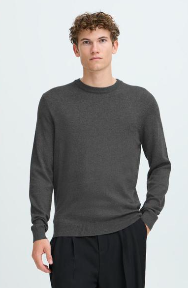 CFHALFDAN CREWNECK KNIT "DARK GREY MELANGE"