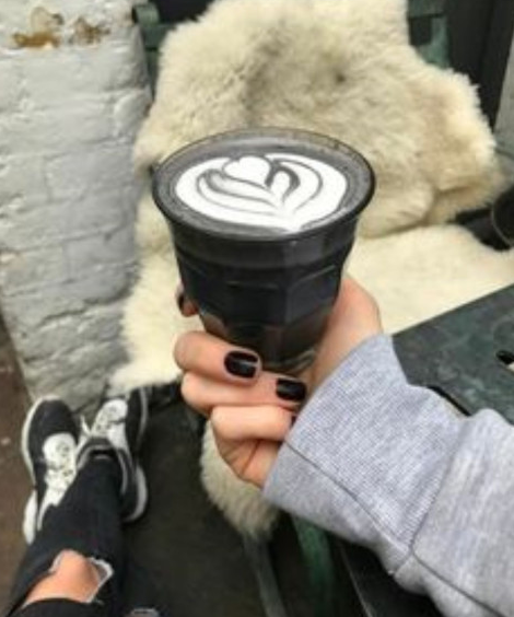 PICARDIE GREY GLASS TUMBLERS 360ML - SET OF 4