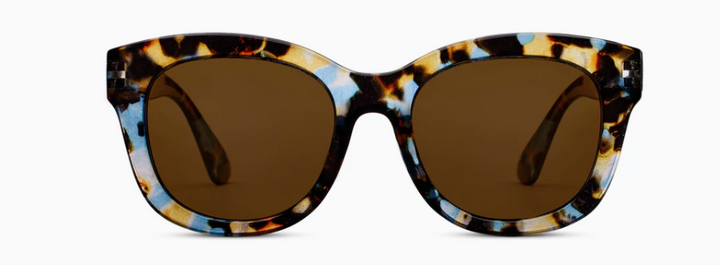 CENTER STAGE POLARIZED SUNGLASSES - BLUE QUARTZ