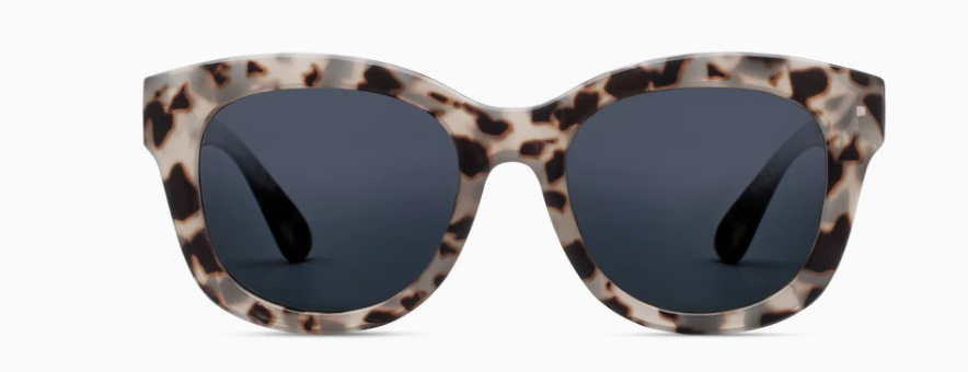 CENTER STAGE POLARIZED SUNGLASSES - GRAY TORTOISE