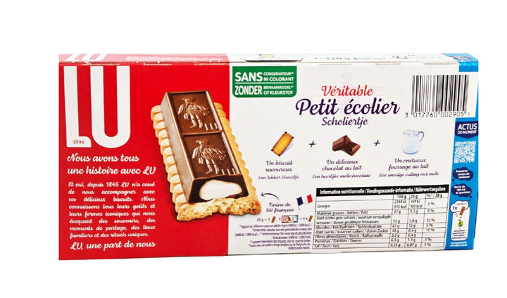 MILKY CENTER PETIT ECOLIER COOKIES 120G