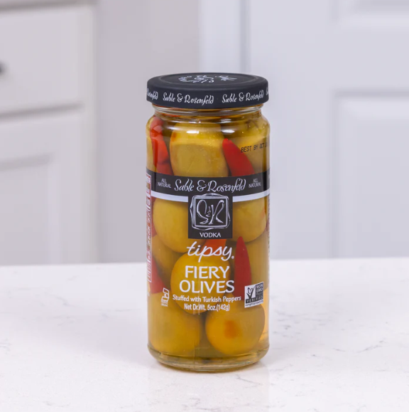 VODKA TIPSY FIERY OLIVES