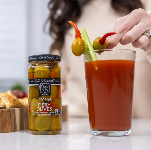 VODKA TIPSY FIERY OLIVES