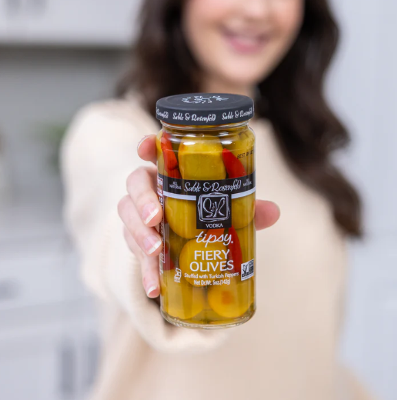 VODKA TIPSY FIERY OLIVES