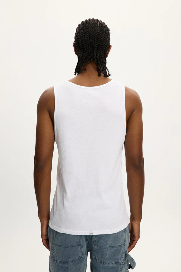 SS25 3-PACK RIB TANK "WHITE"