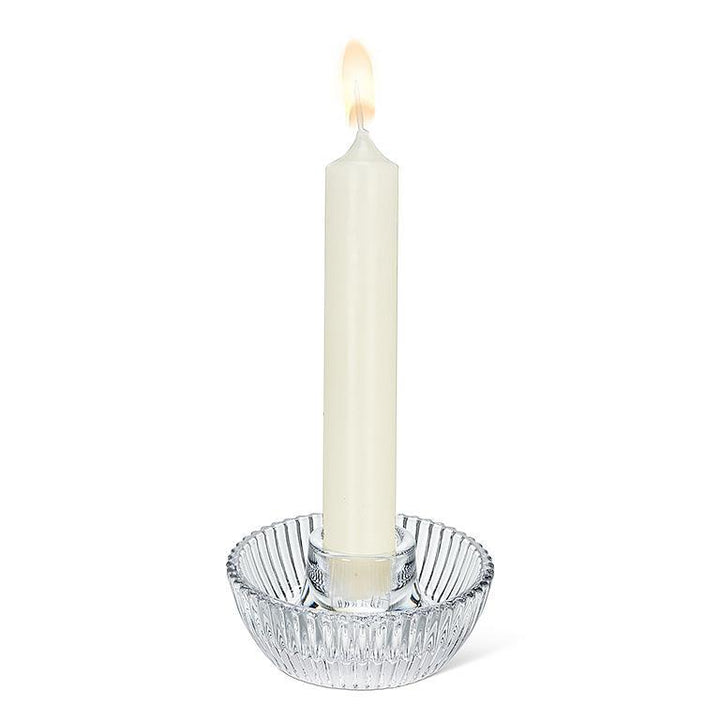 RIBBED ROUND TAPER HOLDER 3.25&