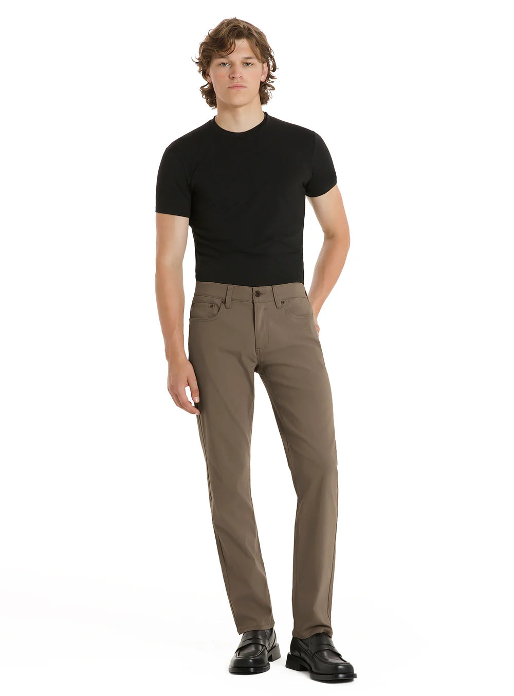 GRANT SUPER FLEX 5 POCKETS PANTS - TAUPE