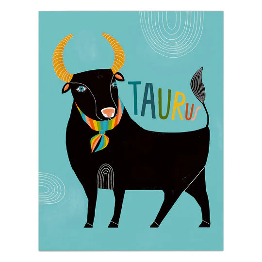 GREETING CARD - "TAURUS"