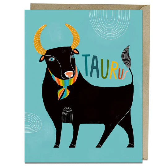 GREETING CARD - "TAURUS"