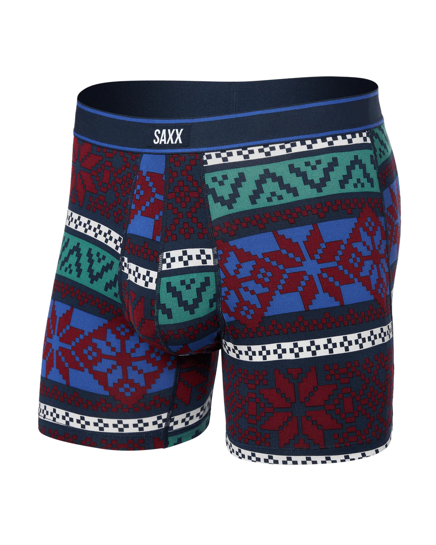 DAYTRIPPER BOXER BRIEF 5" "TECHNO SNOW - MULTI"