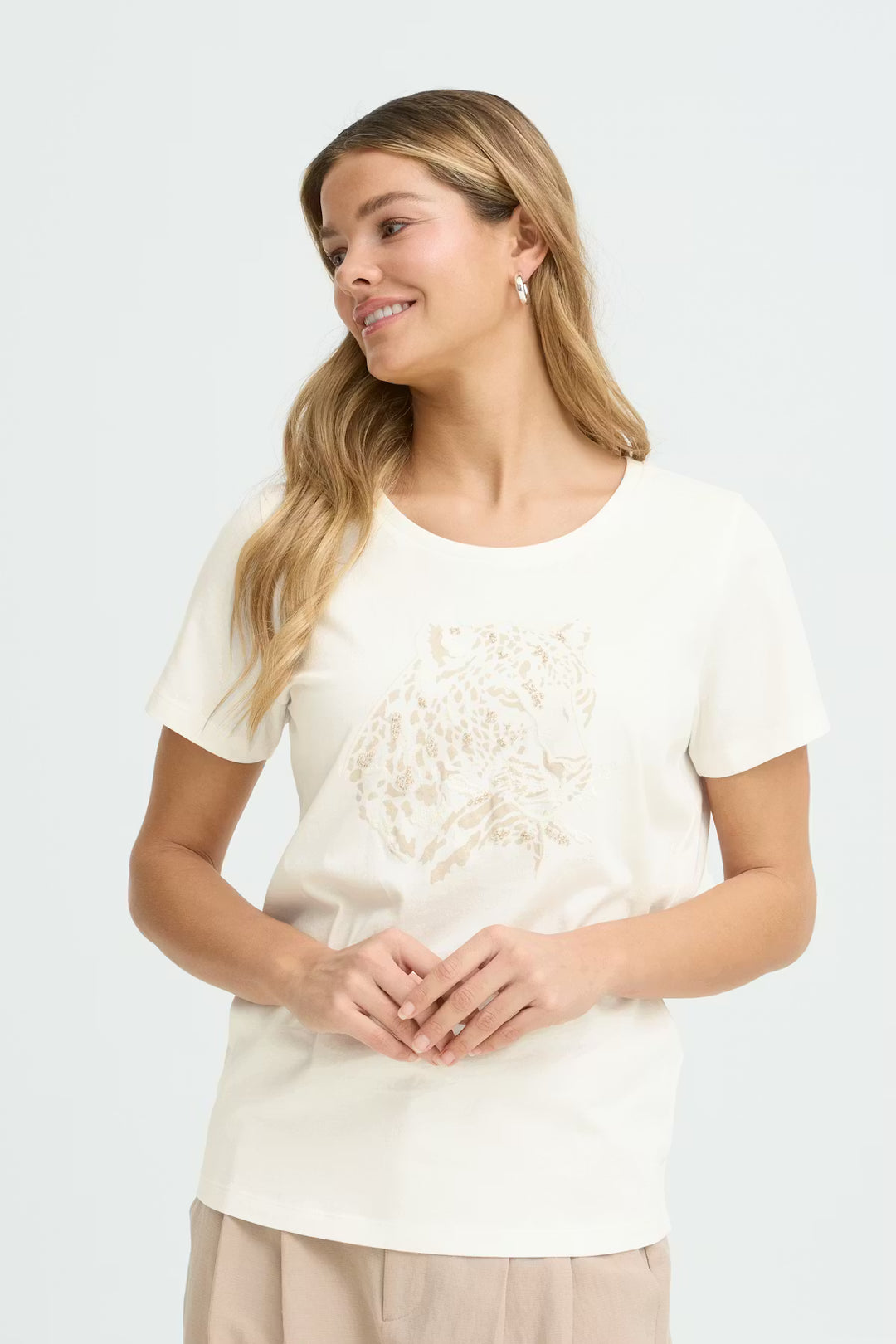 FREVANI TEE "WHISPER WHITE"