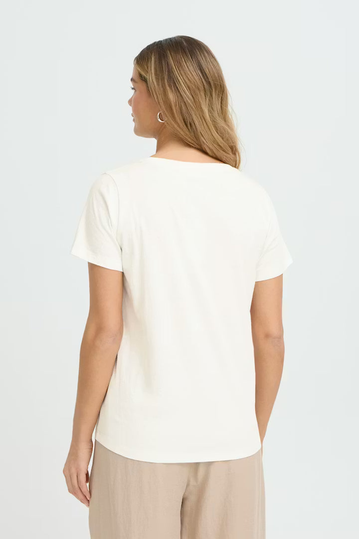 FREVANI TEE "WHISPER WHITE"