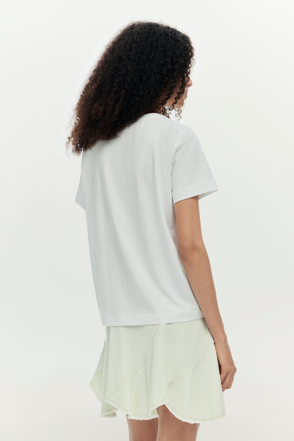 SHORT-SLEEVED HEART T-SHIRT "WHITE"