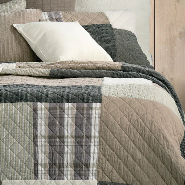THEORY PATCHWORK QUILT - DOUBLE/QUEEN