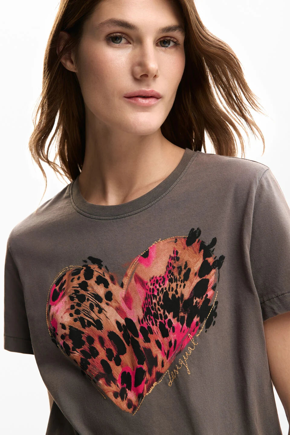 TIGER HEART T-SHIRT "BLACK"